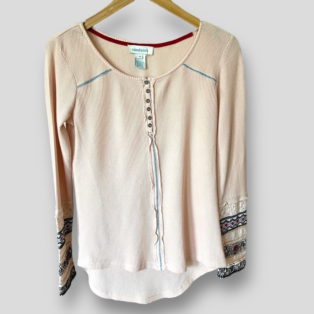 Sundance  Pink Long Sleeve Thermal.